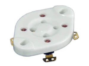 Podstawka ceramiczna 4pin GOLD 300b , 2a3 , 811